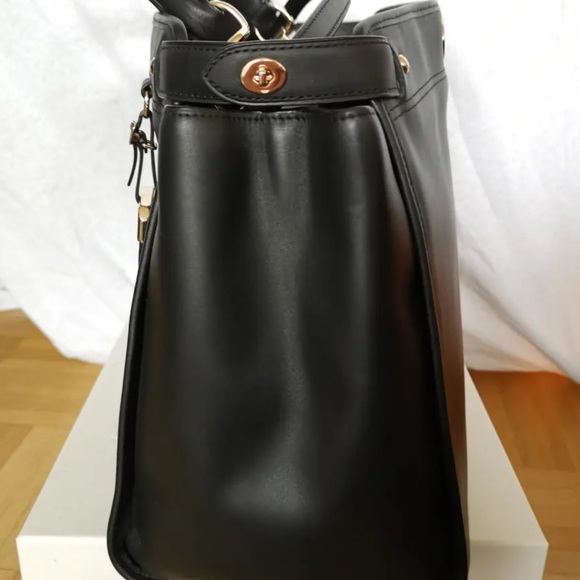 Coach Gramercy Satchel in Black - Picture 9 of 10